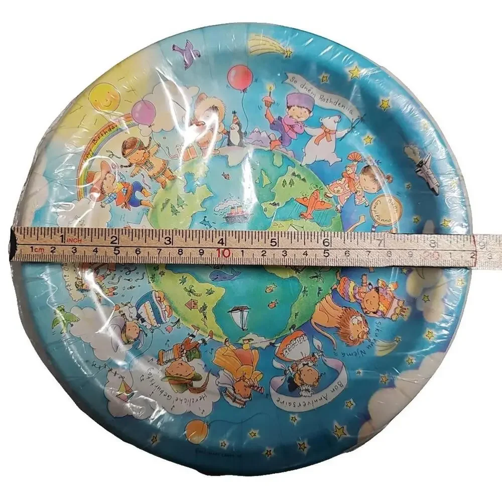 USA Hallmark Ambassador Paper Plates 2‑Pk, 8.75